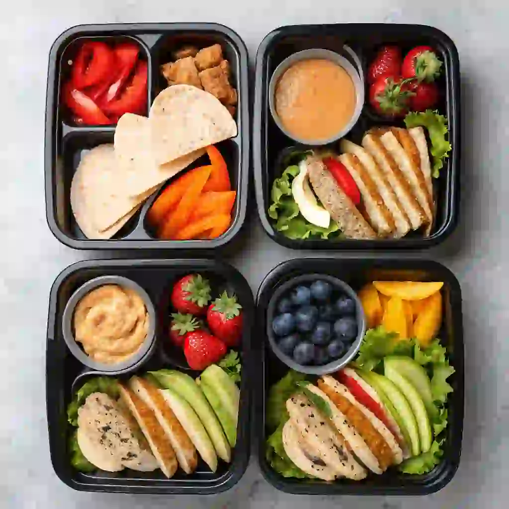 Bento Box Layouts for Protein