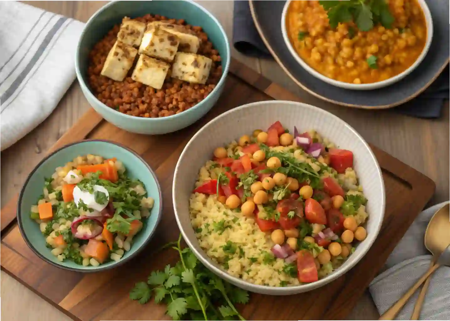 5 Vegetarian High-Protein Dinners Under 30 Minutes