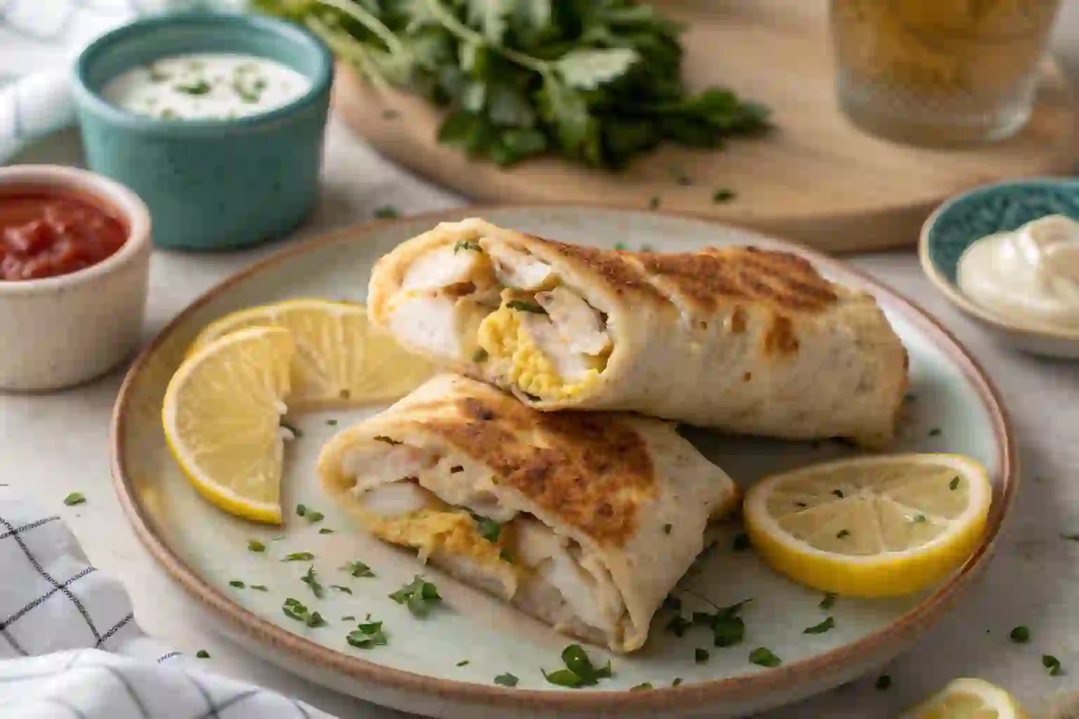 Ooey-Gooey Cheesy Garlic Chicken Wraps (Easy & Irresistible Recipe)