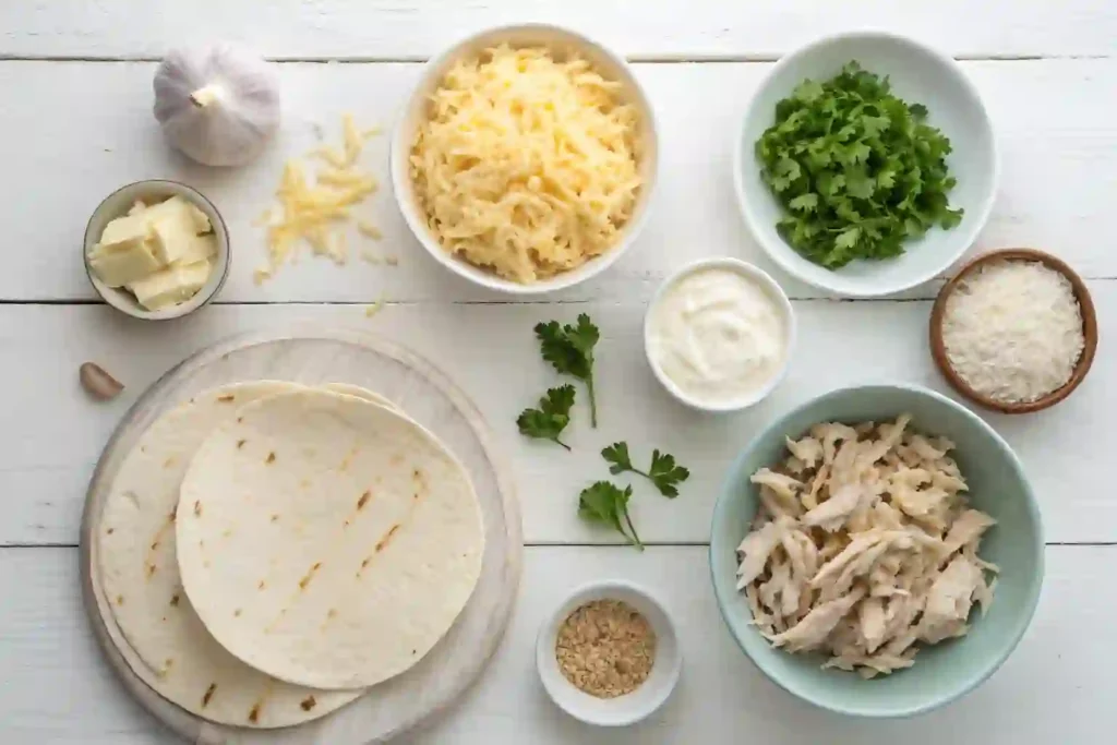 Cheesy garlic chicken