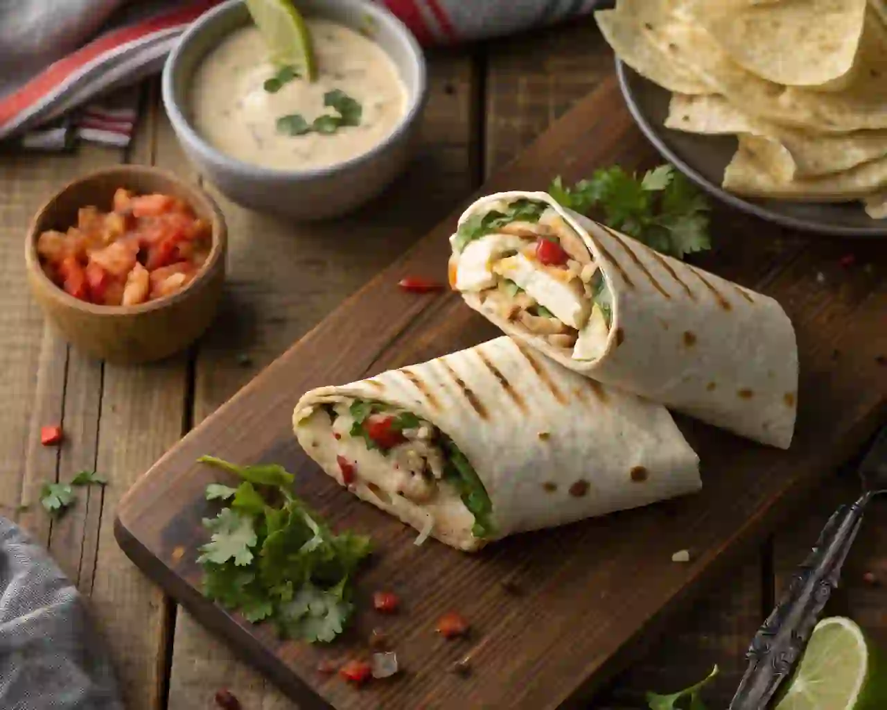 Southwest Chicken Wraps Recipe