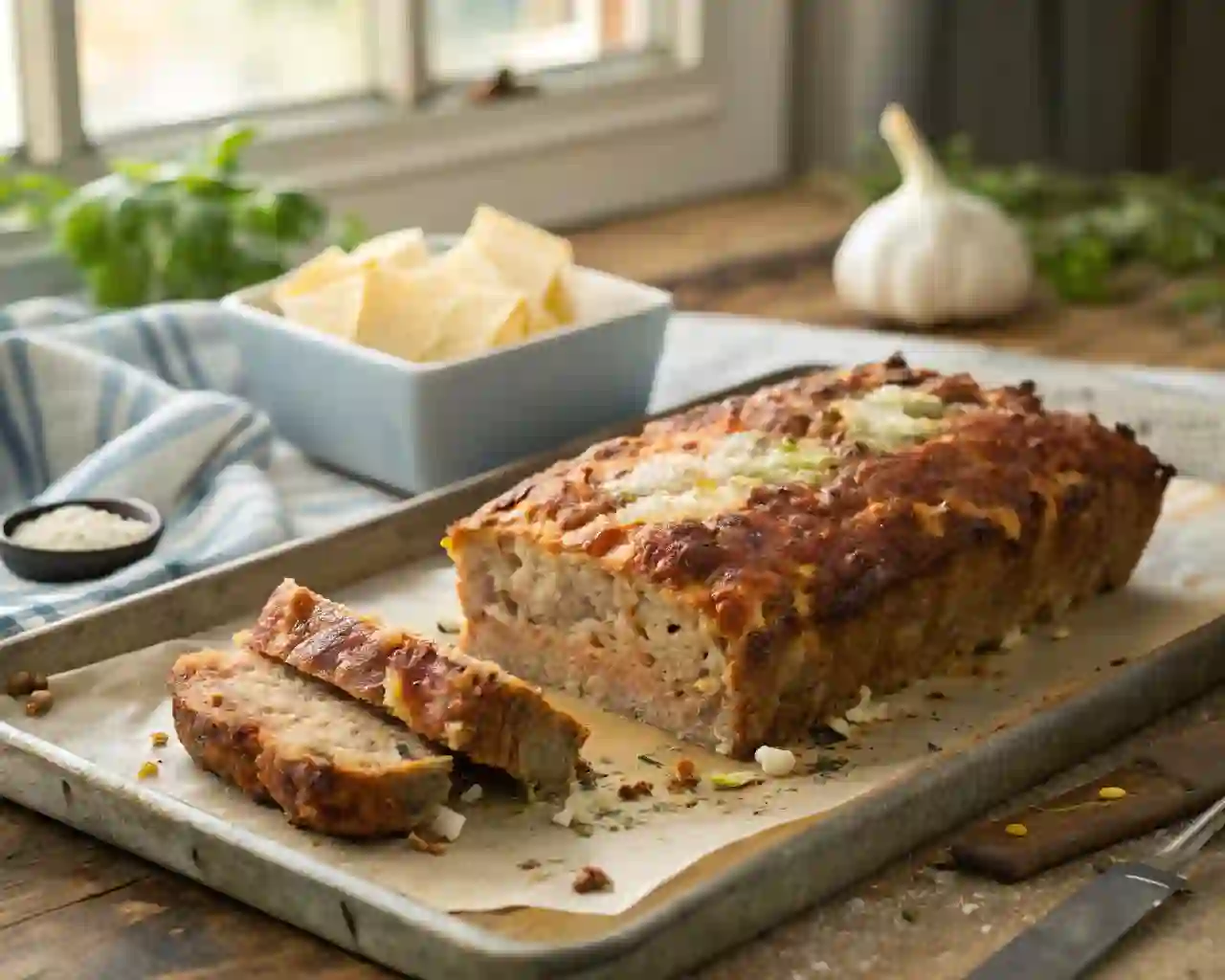 Mouthwatering Garlic Parmesan Meatloaf Recipe
