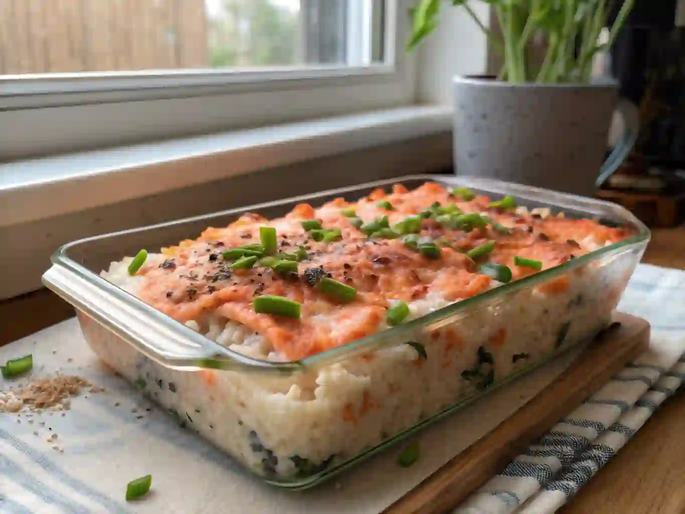 Easy Spicy Salmon Sushi Bake Recipe – Dinner Ideas