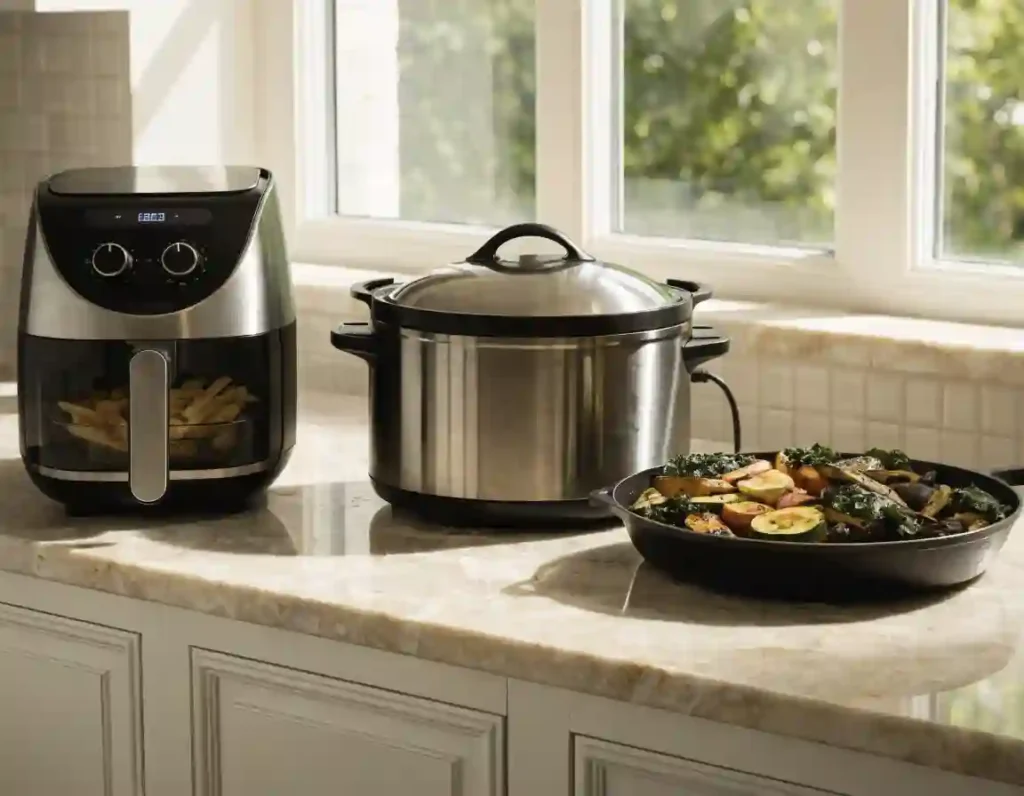 Air Fryer vs Crockpot vs One-Pan