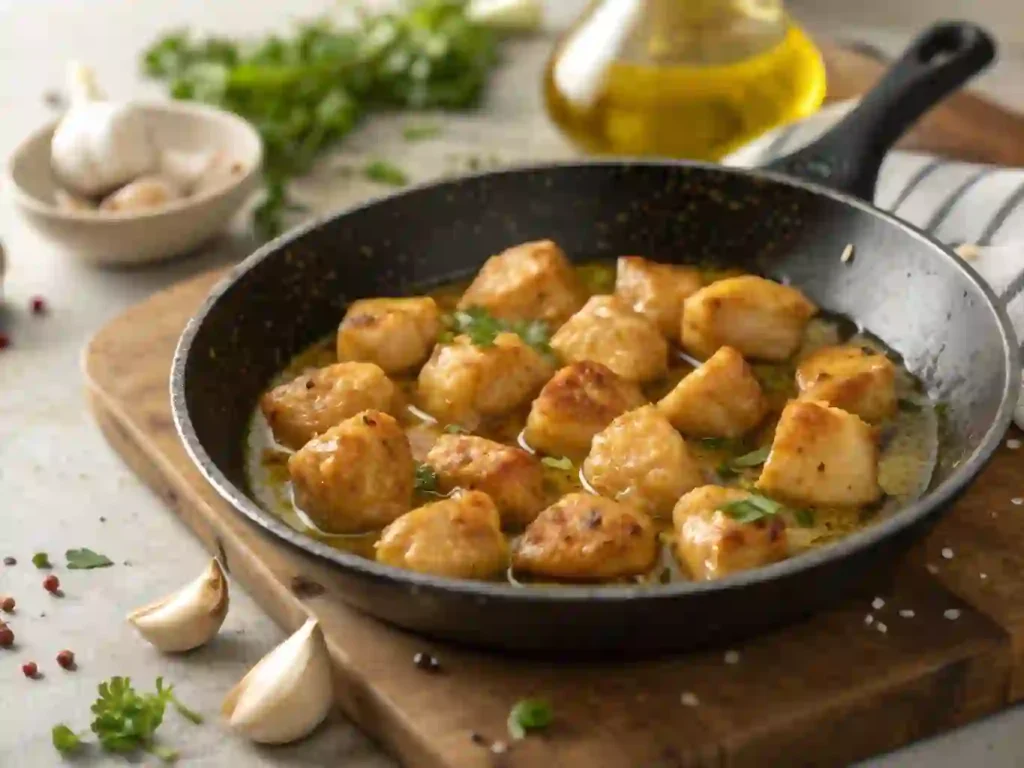Garlic Butter Chicken Bites